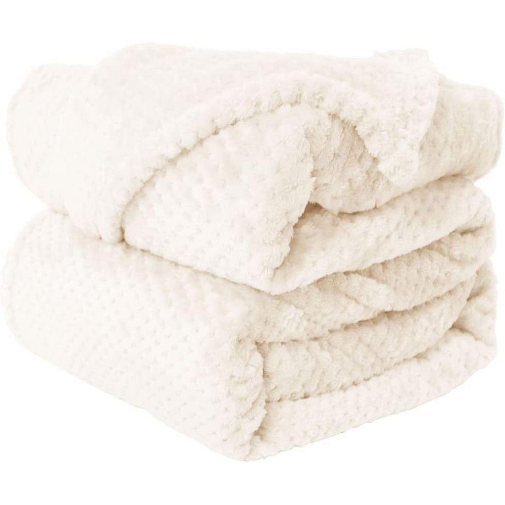 Dog Blanket,Soft Fuzzy Blankets for Puppy, Fluffy Blankets Plush Fleece Throw Dog Bed, Couch, Sofa, Reversible Travel Warm Covers