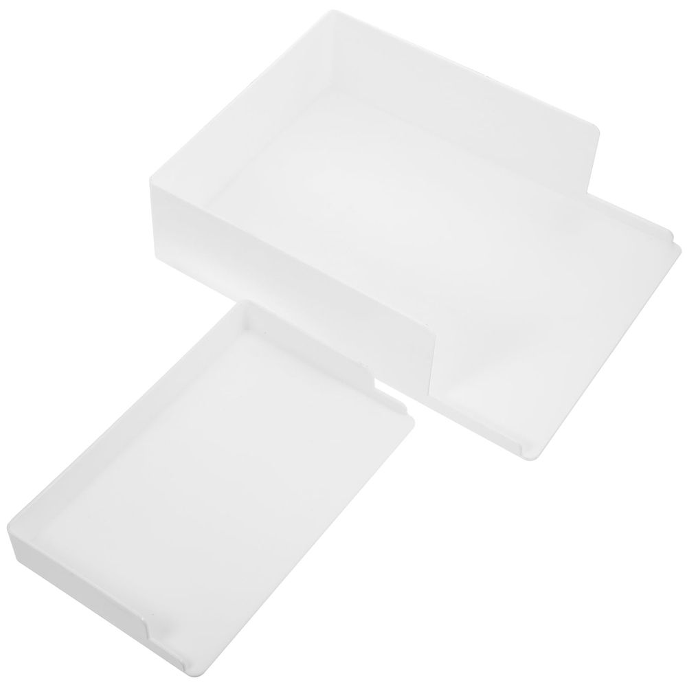 2 Student Stationery Supplies Office 32.5x23.9x8.5cm White