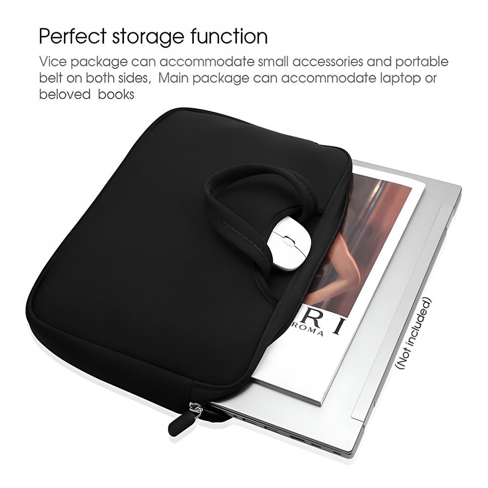 Laptop Sleeve Bag 11-15.6 Inch, Durable Slim Briefcase Handle Bag, Notebook Computer Protective Case, Pink, For 11