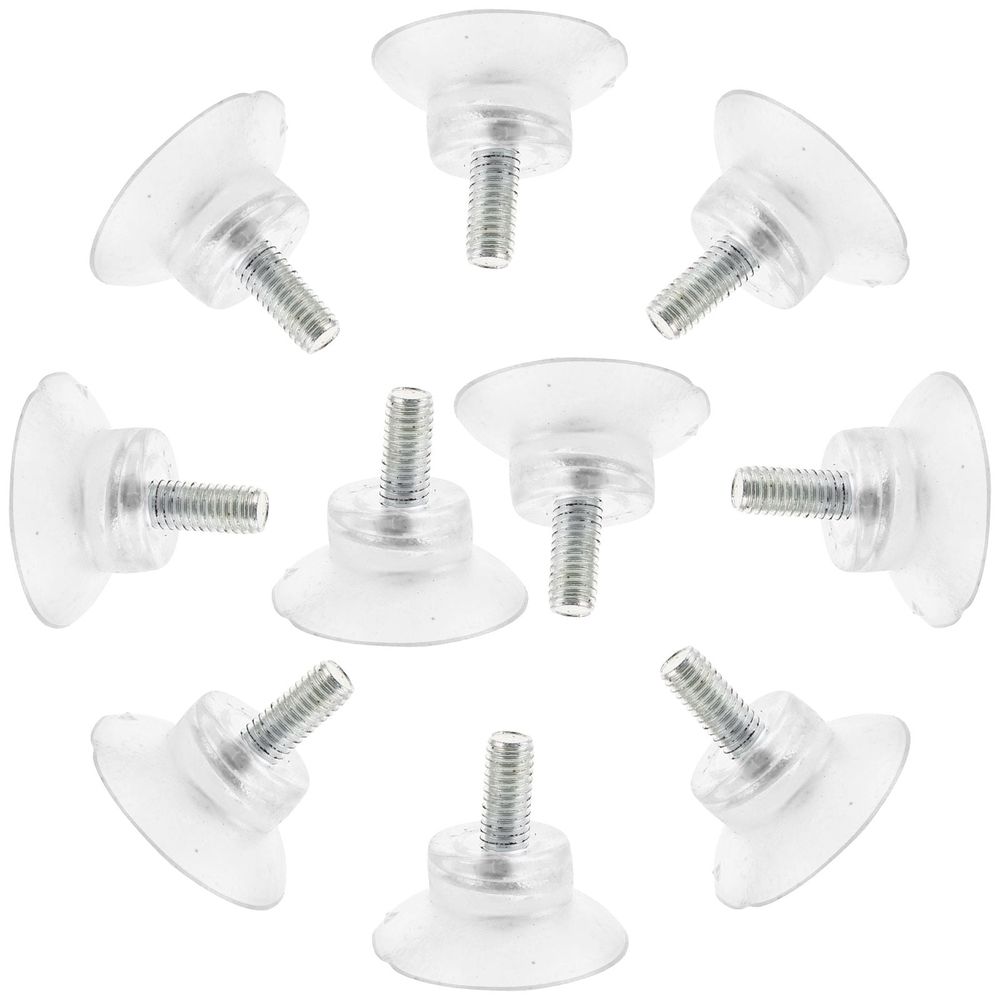 Clear Glass Suction Cups Nonslip Pads for Tabletop Anti Scratch Surface