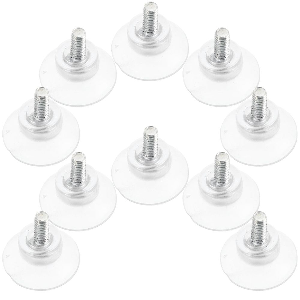 Clear Glass Suction Cups Nonslip Pads for Tabletop Anti Scratch Surface