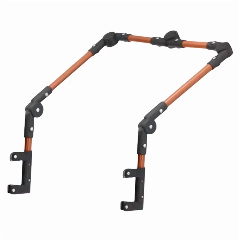 Folding Handcart Push Handle Trolley Handle Attachment Removable Foldable Beach Cart Handle Utility Wagon Cart Part