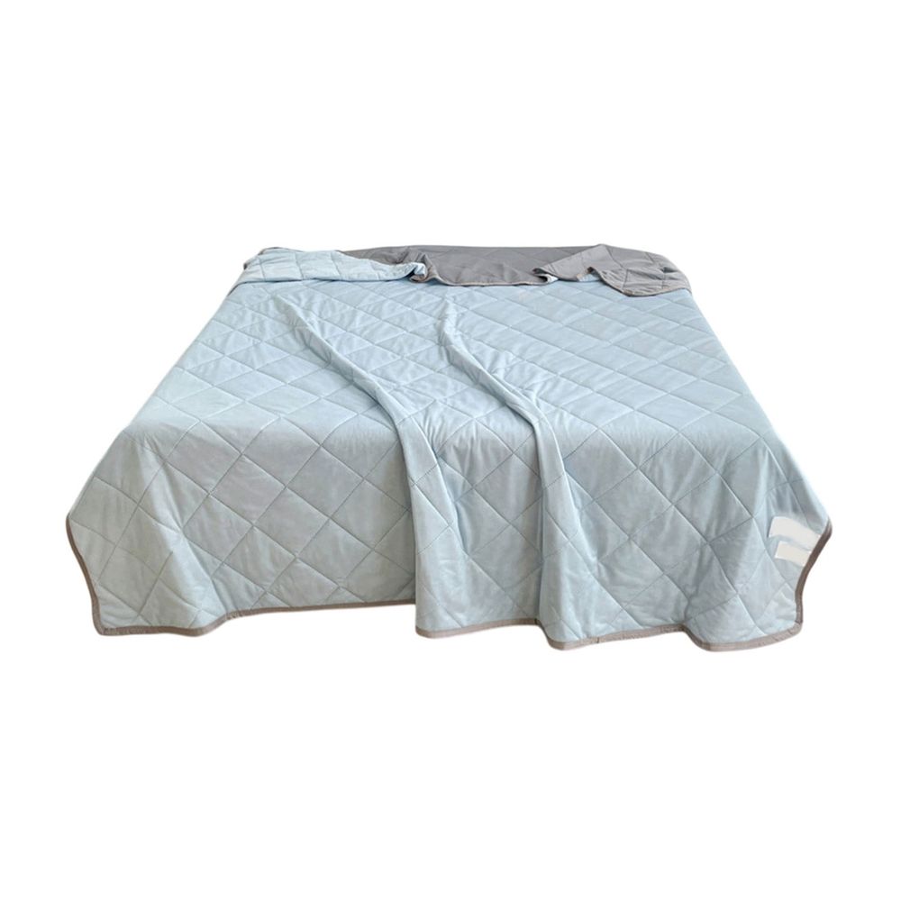 Summer Cooling Air Conditioning Quilt, Ice Silk Breathable Blanket, Washable Thin Lightweight Comfortable for Hot Sleepers, Queen Size 100x150cm 39.37x59.06 inches