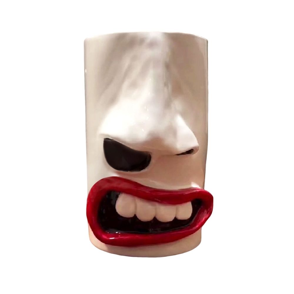 Funny Nose Shaped Resin Tissue Box Cover, Quirky Desktop Tissue Holder for Living Room Office Decoration, Whimsical Home Accent, 5x3 Inch