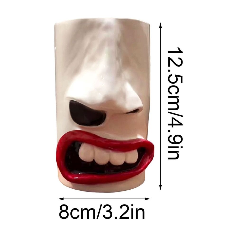 Funny Nose Shaped Resin Tissue Box Cover, Quirky Desktop Tissue Holder for Living Room Office Decoration, Whimsical Home Accent, 5x3 Inch