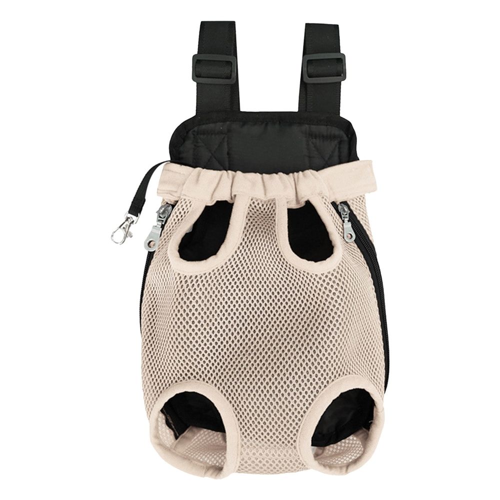 Mesh Pet Backpack Carrier for Small Dogs Cats Outdoor Travel Breathable Portable Shoulder Bag with Adjustable Straps Comfortable Pet Transport