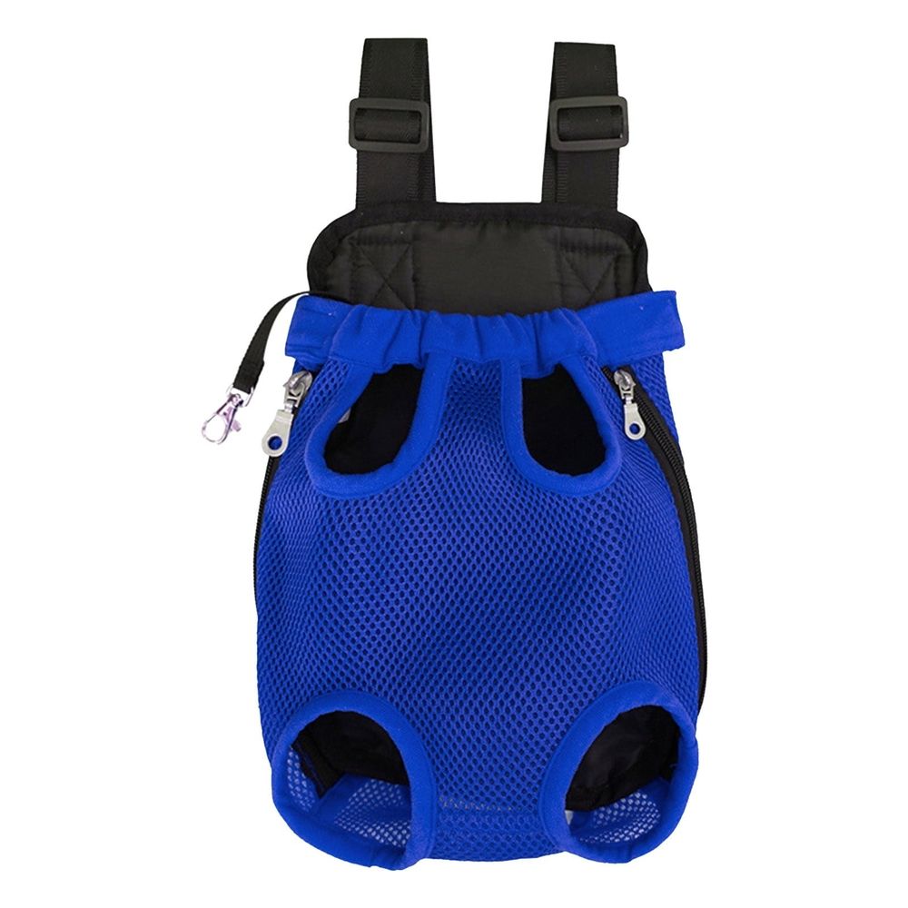 Mesh Pet Backpack Carrier for Small Dogs Cats Outdoor Travel Breathable Portable Shoulder Bag with Adjustable Straps Comfortable Pet Transport