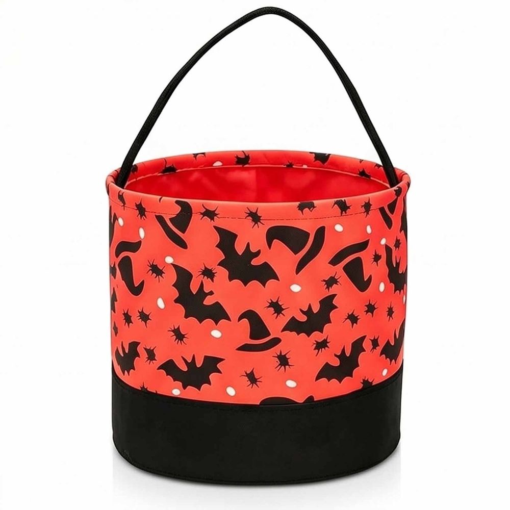 Halloween Decor Basket, Cotton Rope Pumpkin Basket, Halloween Candy Storage Server Bucket, Trick-or-Treating Candy Tote, Boo Bucket for Halloween Party, Fall Festival, Gift Giving