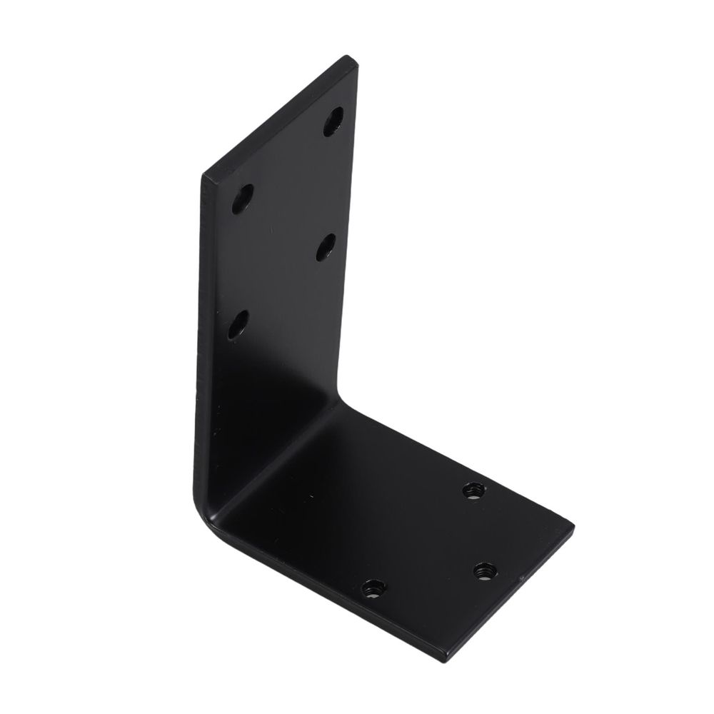 Black Steel Chair Backrest Bracket Ergonomic Lumbar Support for Office Chairs
