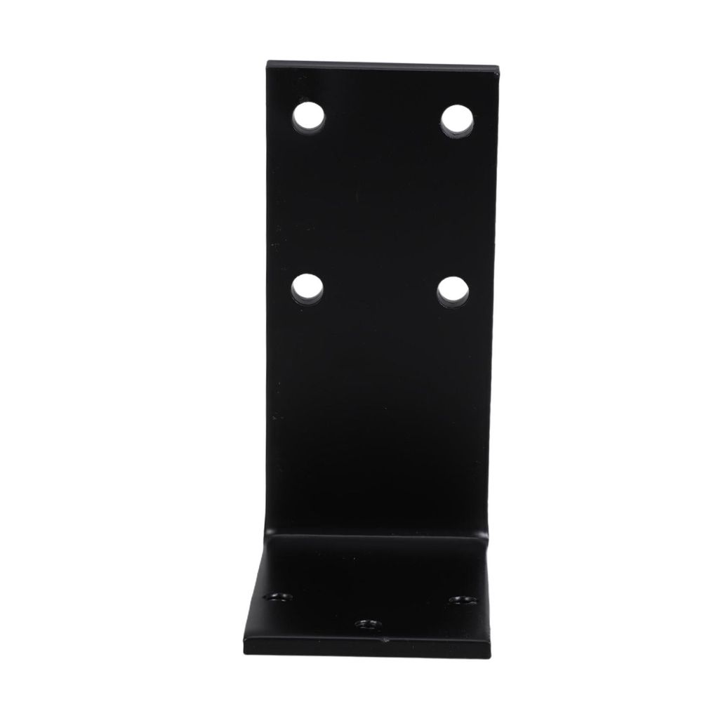Black Steel Chair Backrest Bracket Ergonomic Lumbar Support for Office Chairs