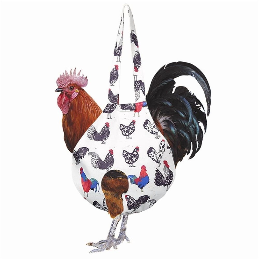 2X Chicken Holder Bag Hen Sling Carry Bag Chicken Carrier with Handle Chicken Supplies Chicken Medic Bag Catching Bag,B