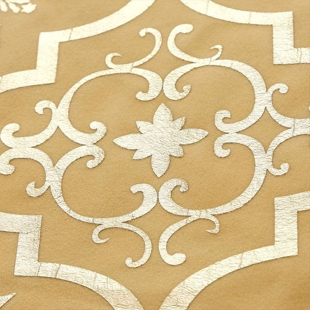 48 Inch Christmas Tree Skirt Xmas Soft Cover Mat Decor Snowflake Collar Farmhouse Tree Skirt,Gold