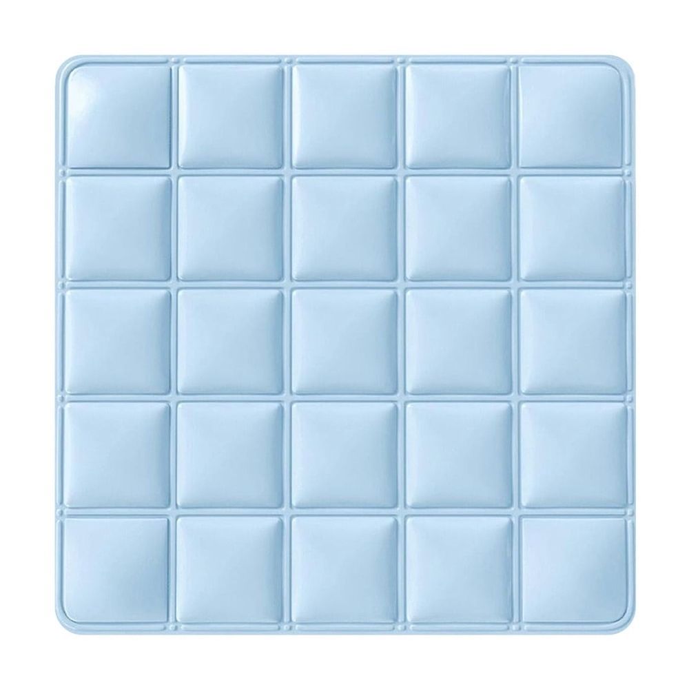 Pet Cooling Mat - 16"x16" Dog & Cat Cool Pad - No Water or Electricity Needed - Non-, Foldable & Waterproof - for Hot Weather & Travel