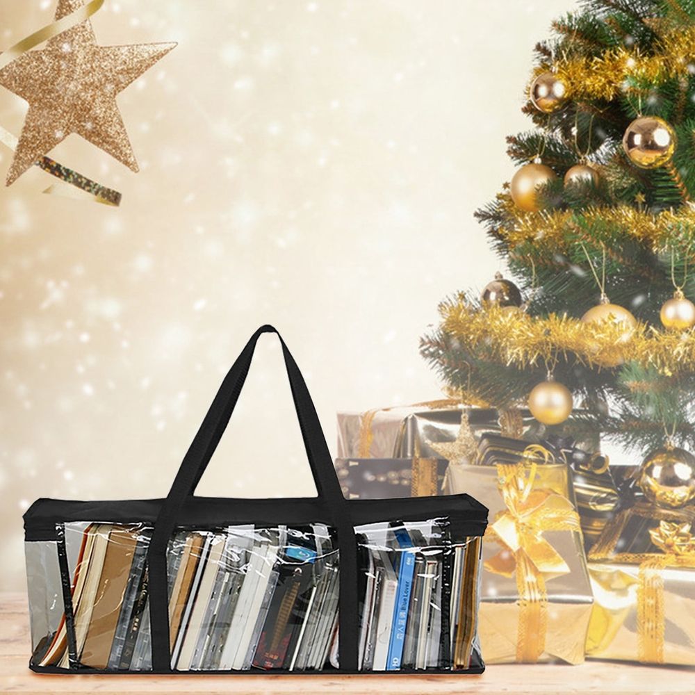 Heavy Duty Christmas Tree Storage Bag Large,Waterproof Artificial Xmas Tree Bag with Reinforced Handles Zippers for Disassembled Trees,Holiday Decorations,Garlands,Packing,Moving,Home Organizer