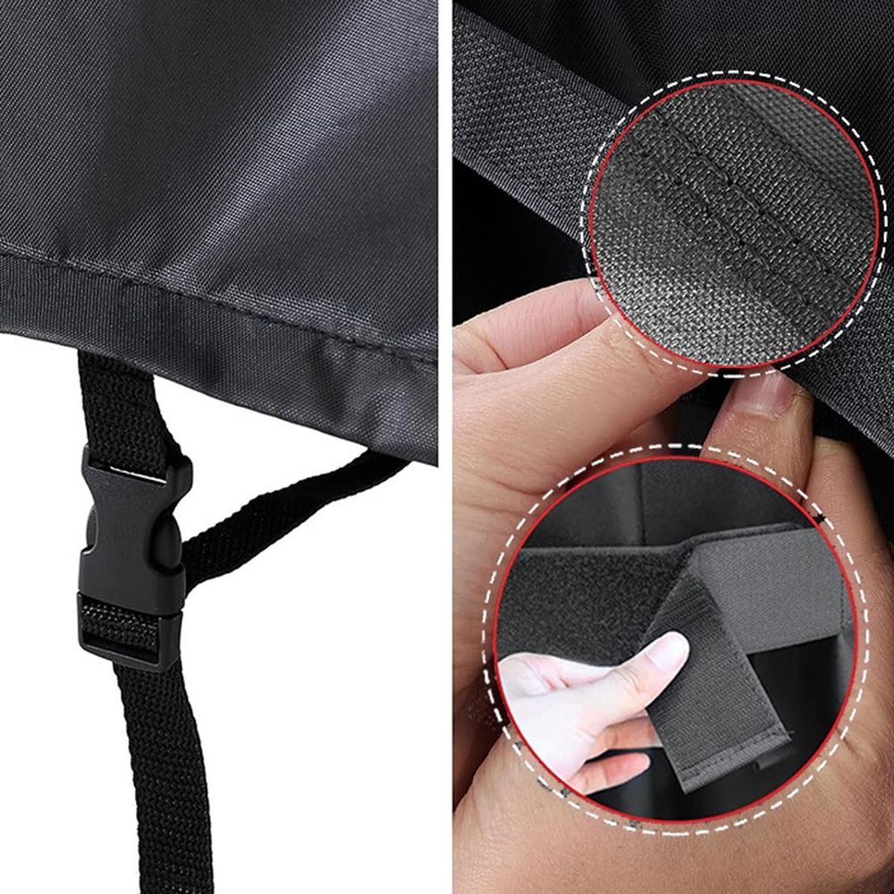 102×58×74cm 210D Waterproof Griddle Cover, Windproof Buckle Grill Protector For 28 Inch Flat Top Grills