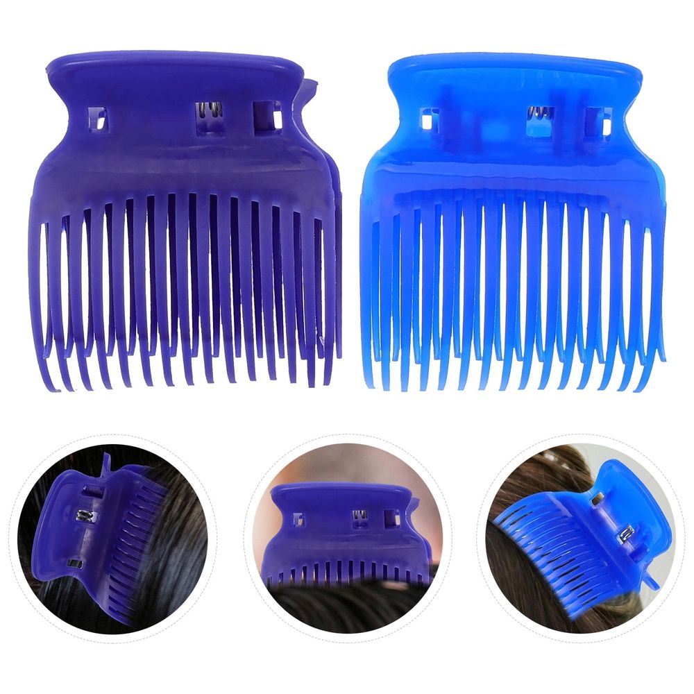 8-Piece Assorted Color Hot Roller Clips for Electric Hair Styling and Curling, and Easy to Use