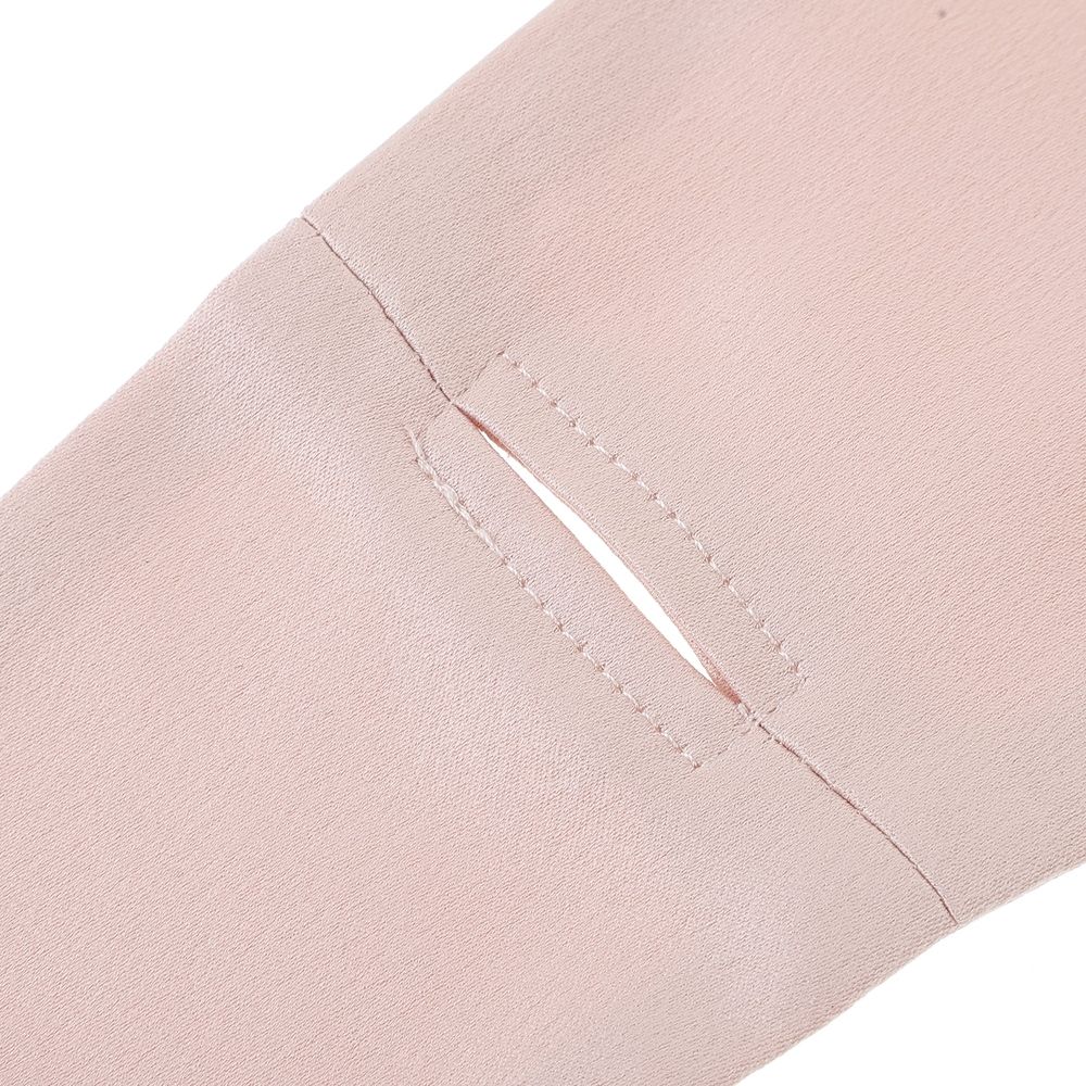 Woman Embroidery Belt Beige Wide Waist Band Japanese Style for Decoration
