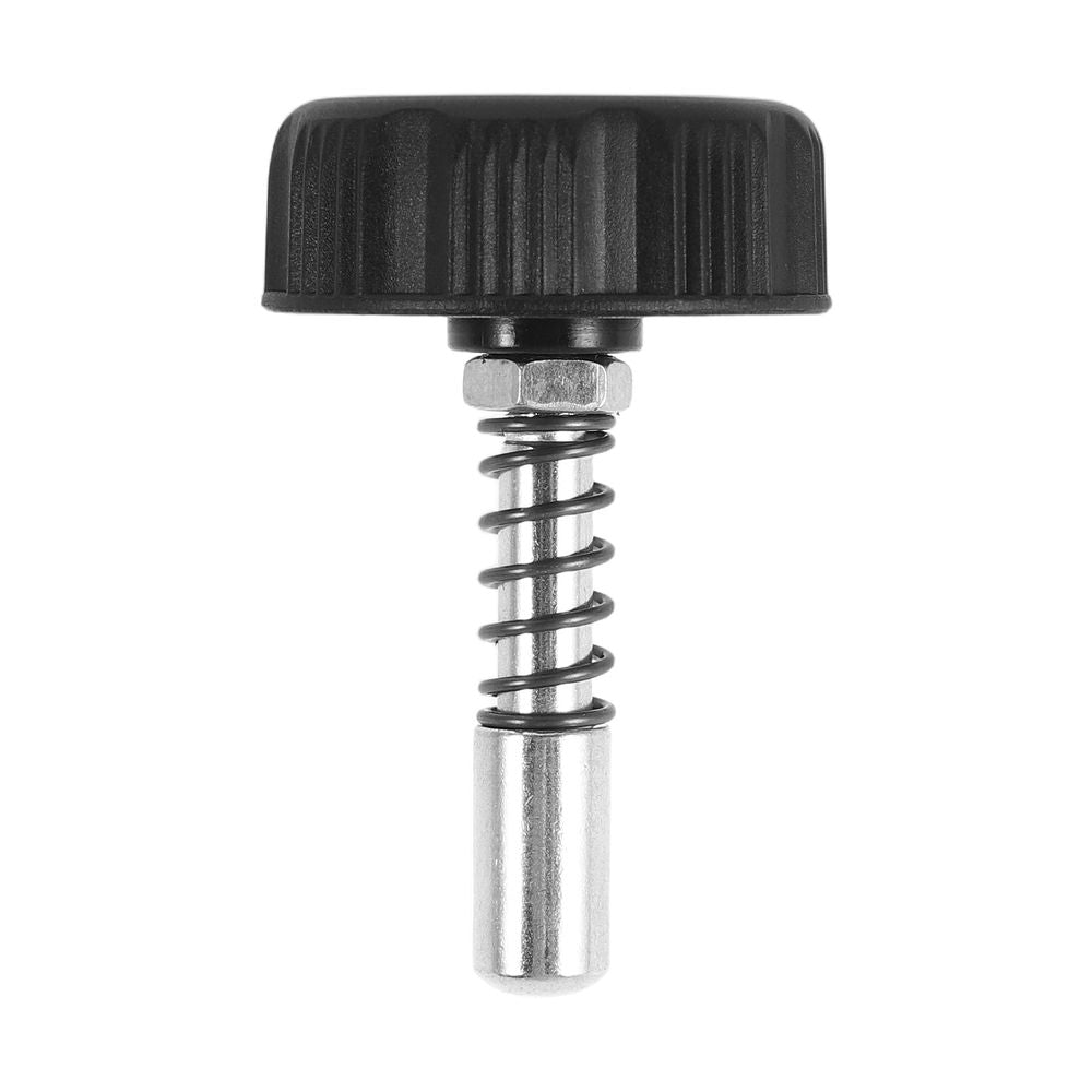 Adjustable Height Lock Pin Set for Electronic Keyboard Stand with Spring Loaded Mechanism, Black