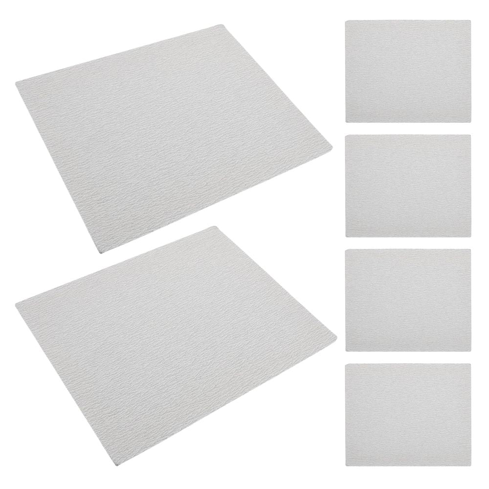 6Pcs Self Adhesive Dog Nail Sandpaper Pads White Replacement Scratch Board for