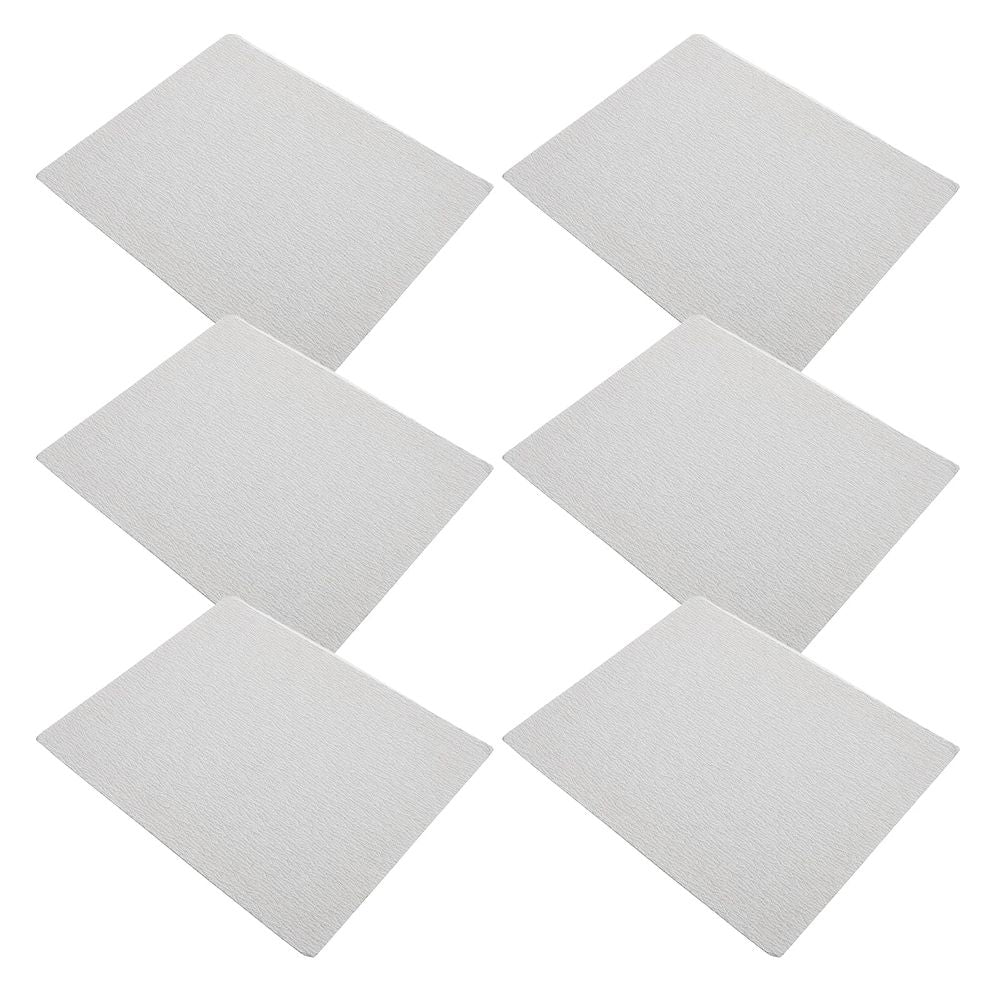 6Pcs Self Adhesive Dog Nail Sandpaper Pads White Replacement Scratch Board for