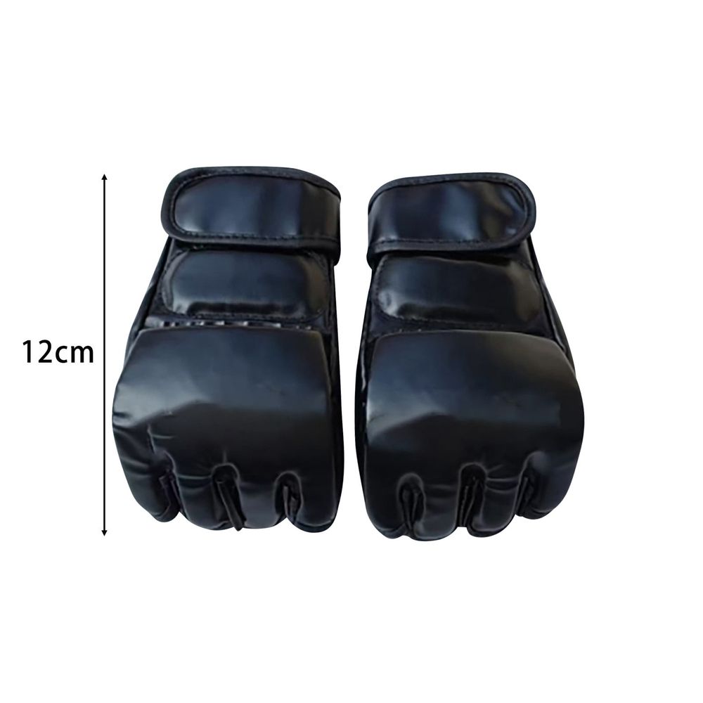Half Finger Taekwondo Gloves, Thickened Boxing Gloves For Fitness Sandbags And Fingerless Boxing Gloves for Men Women Kids