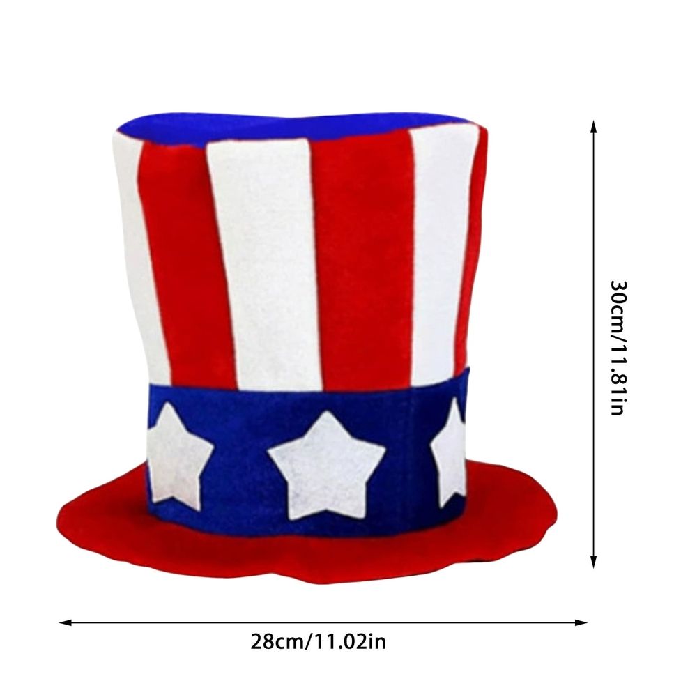 USA Flag Star Tree Topper Patriotic Red White Blue Christmas Decoration for Holiday Party Supplies,4th of July Decorations,Independence Day,Memorial Day