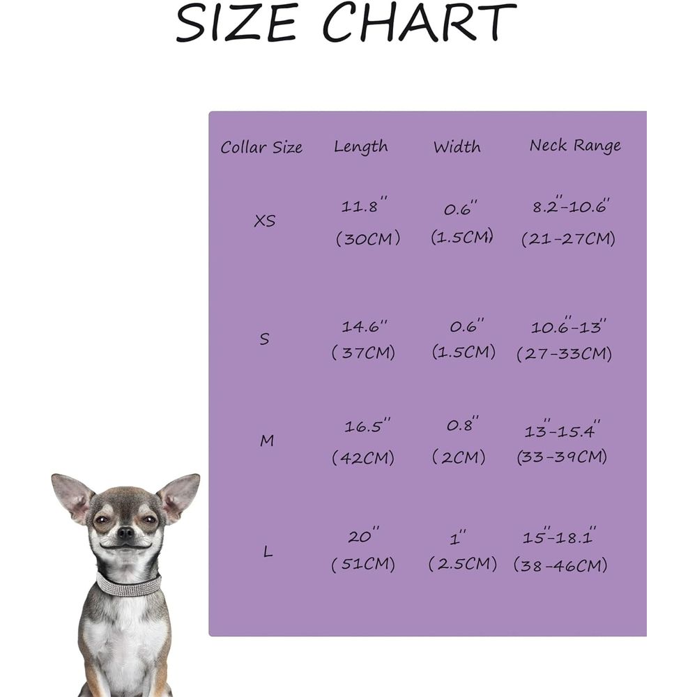 Rhinestone Dog Collar for Small Medium Large Dogs, Adjustable Leather Suede Bling Dog Collars，Diamond Bow Tie Puppy Collars for Boy and Girl.