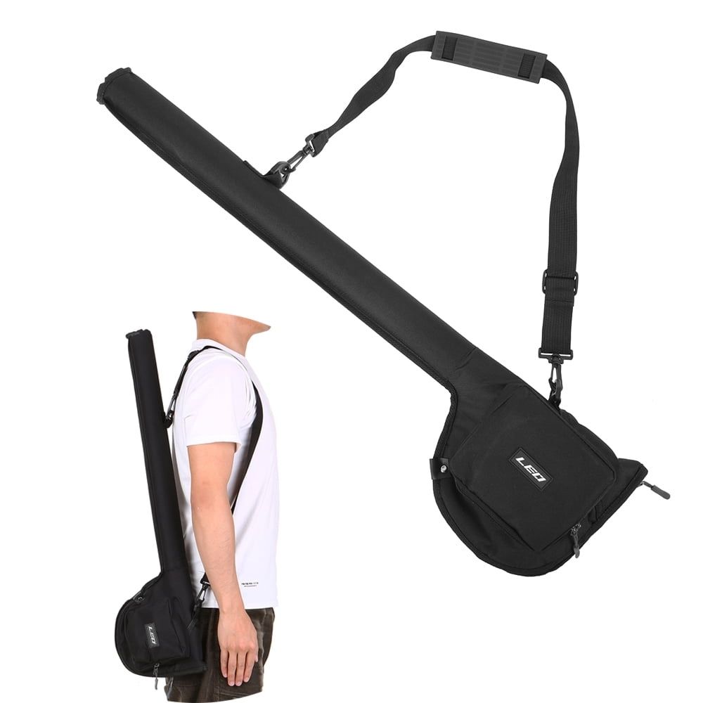 Canvas Fishing Rod Bag Portable Fishing Rod Reel Storage Tubes Cases Fishing Rod Fly Fishing Bag