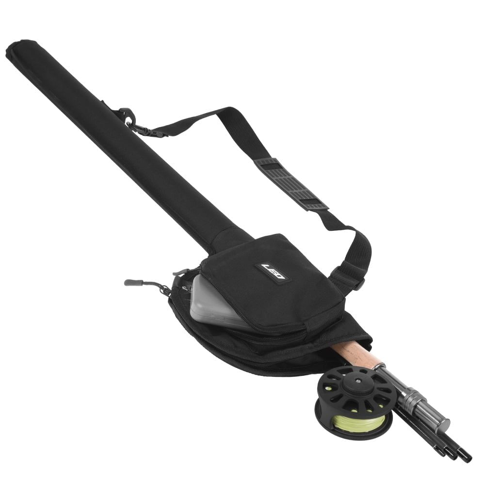 Canvas Fishing Rod Bag Portable Fishing Rod Reel Storage Tubes Cases Fishing Rod Fly Fishing Bag