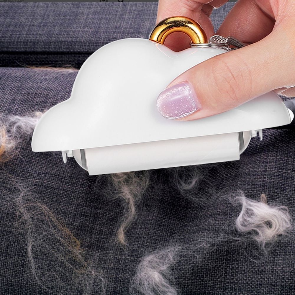 2Pcs Lint Roller Pet Hair Remover with Cover for Clothes and Upholstery