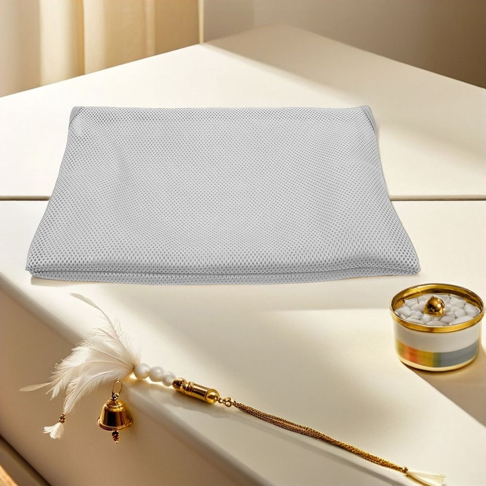 Washable Grey Fabric Cover for Cat Window Perch with Zipper, Breathable and Removable Design