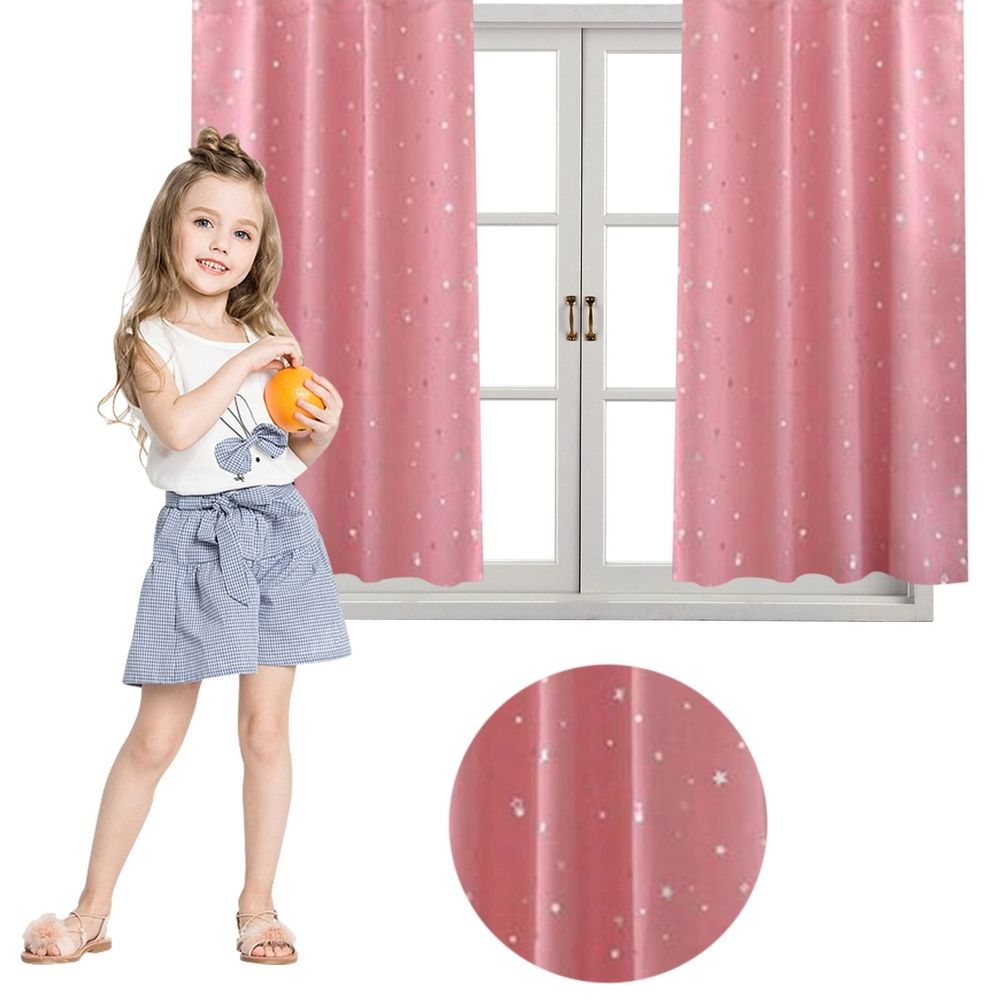 1Pc Curtain Kids Boy Girls Window Curtains Room Thermal Insulated for Bedroom Home Decor Curtain