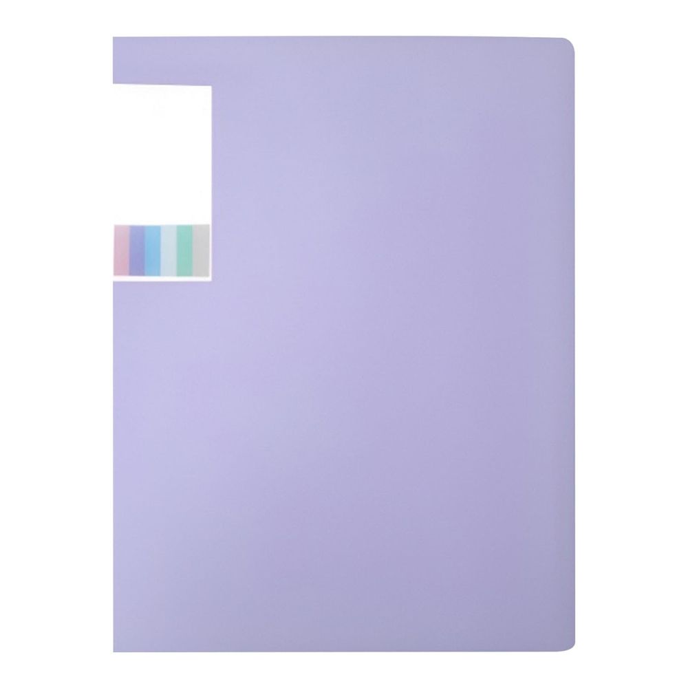 1Pcs 40 Pocket A4 File Portfolio Organizer,12.13×9.06in Morandi Blue Plastic Storage Folder, Front Blank Label Tab Document Book For Meeting Report Arrangement