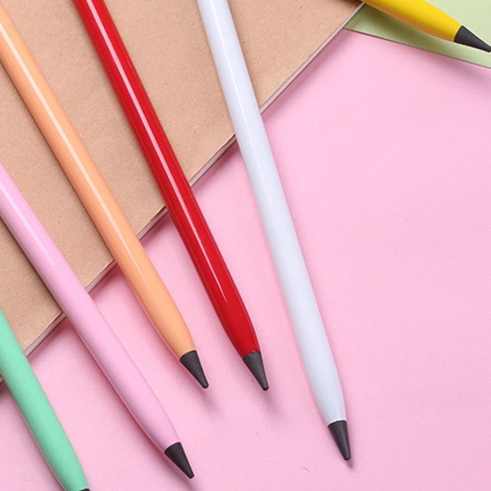 3-Pack Inkless Everlasting Pencils in Multiple Colors for Drawing, Sketching, Writing, and Art Projects