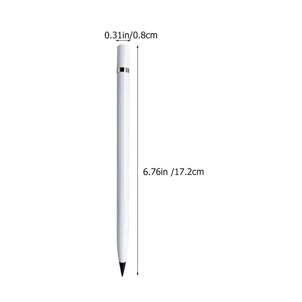 3-Pack Inkless Everlasting Pencils in Multiple Colors for Drawing, Sketching, Writing, and Art Projects