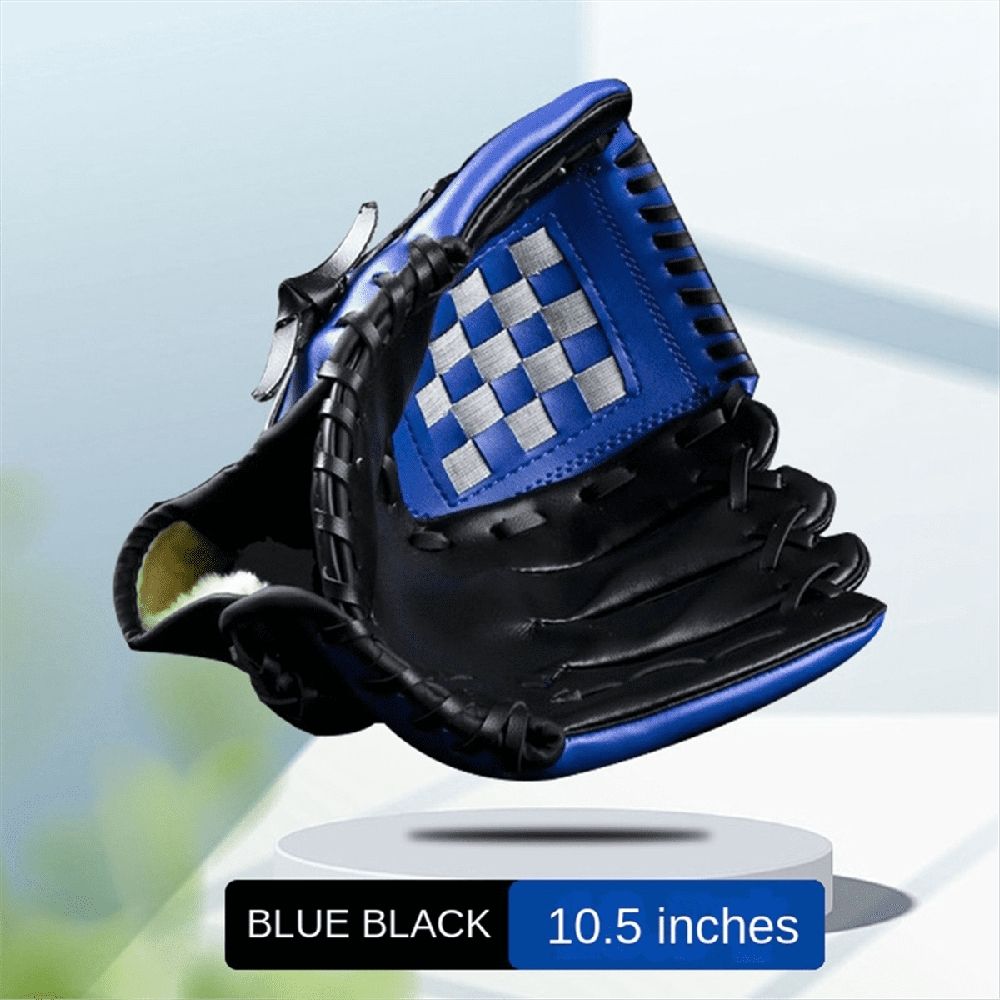 10.5 Inch Baseball Gloves Fielding Gloves Professional Baseball and Softball PU Catching Gloves Pink