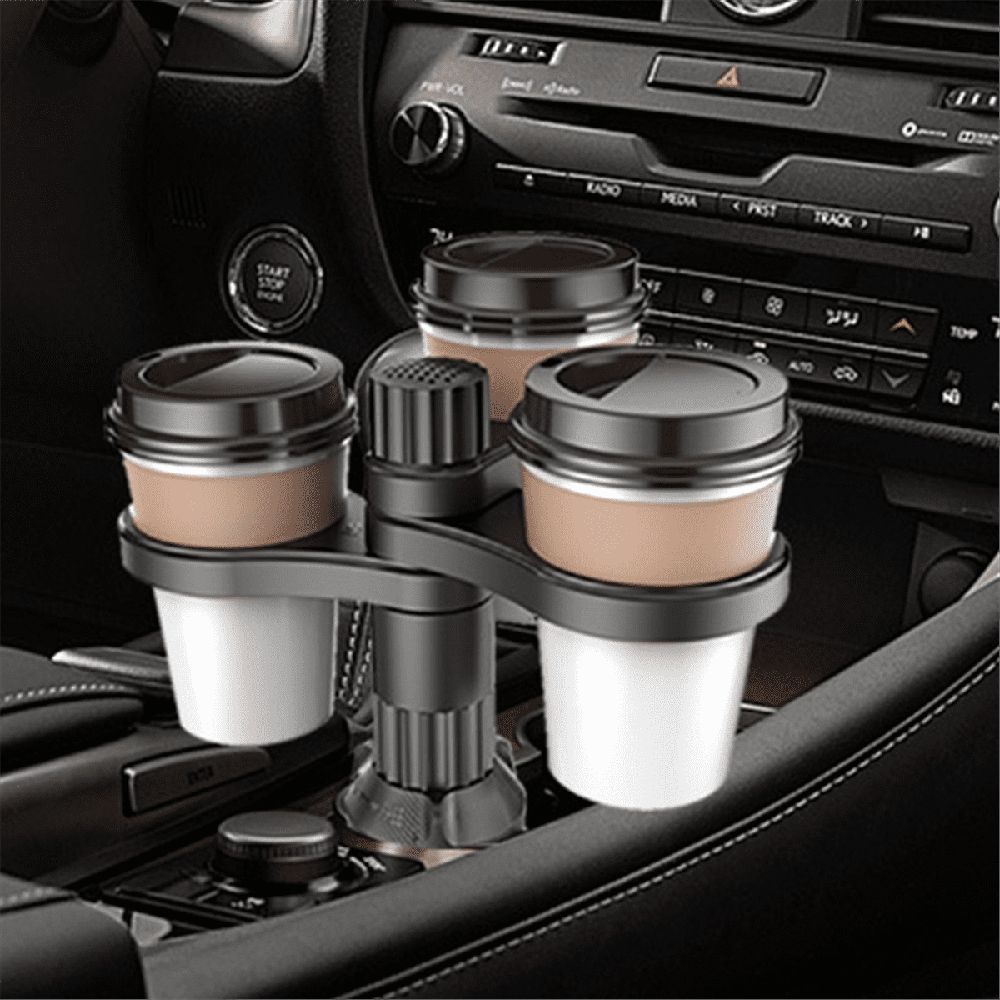 Multifunctional Car Drinks Holder Cup Holder Expander Adapter Rotating Adjustable Base Storage Rack Car Cup Mount