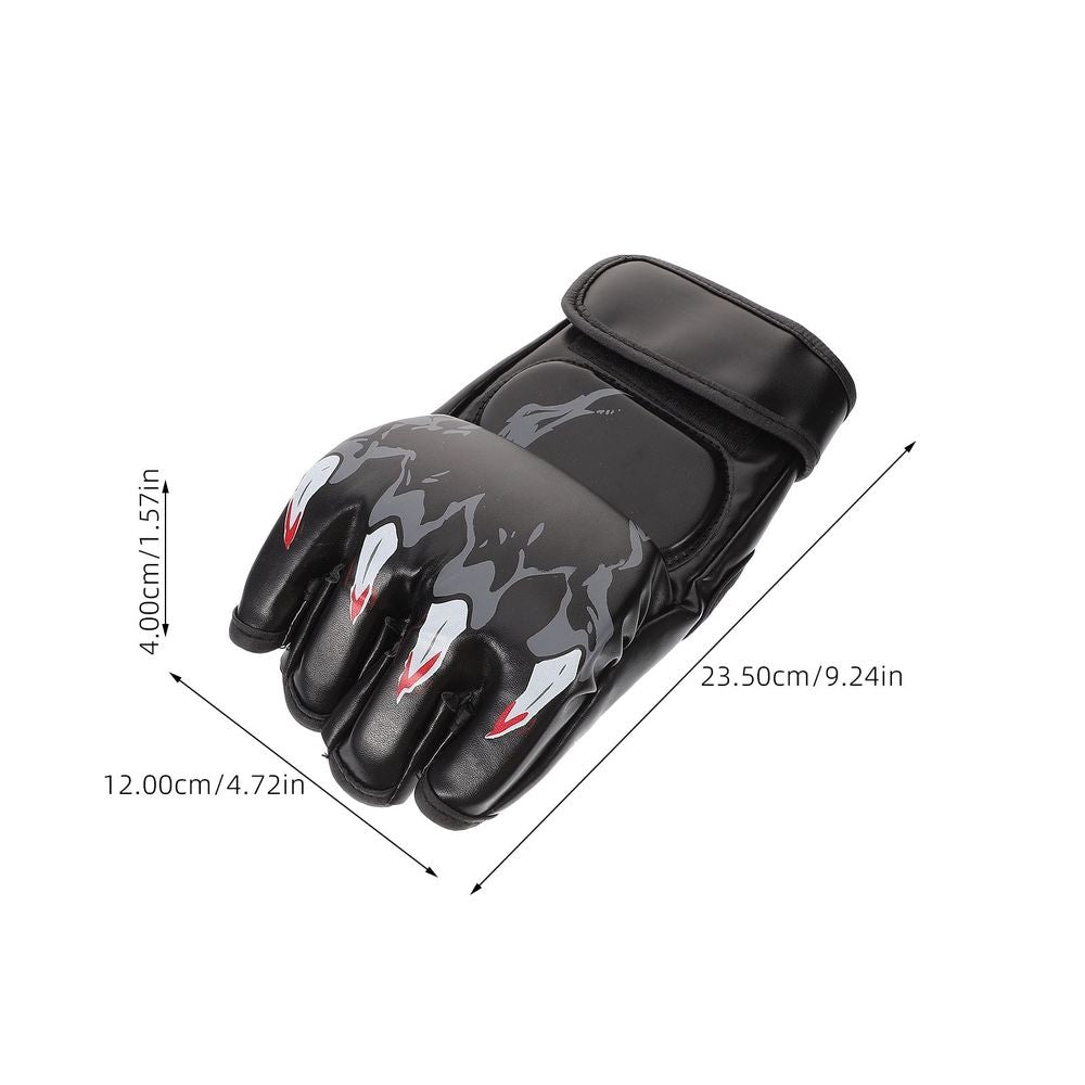 1 Pair of Thai Boxing Gloves Kickboxing Gloves Assorted Color for Grappling and king for Women