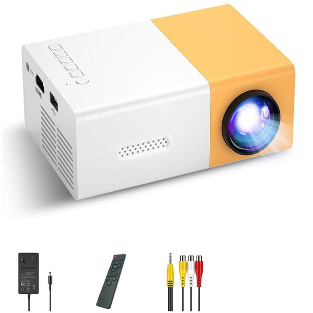 Projector New 1080P Home Cinema USB AV SD Mini Portable HD LED Projector