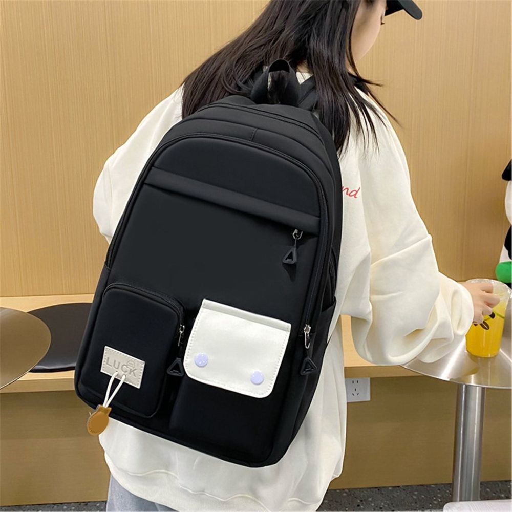 4 In1 Backpack Casual Daypack Bookbag Travel Schoolbag A Versatile Large Capacity Backpack,Work Laptop Backpack,Computer Bookbag Compartment, Water Resistant Business Travel Backpack