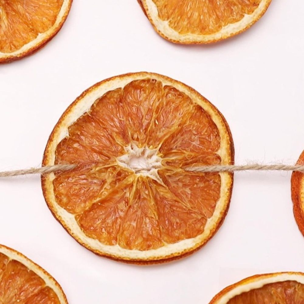Dried Orange Slice 118Inch Natural Christmas Decor Rustic Farmhouse Tree Fireplace Mantle Holiday Wedding Party Eco Friendly Decoration Clearance