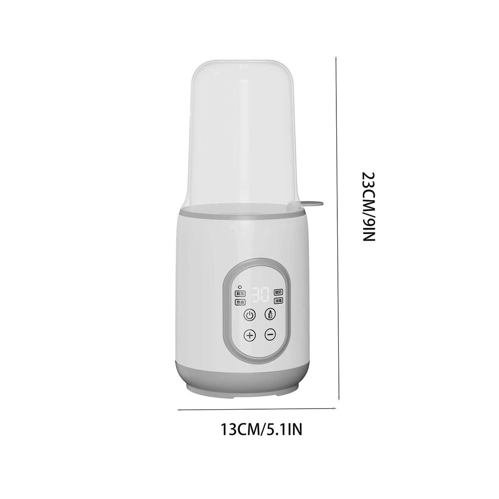 Baby Bottle Warmer for Breastmilk,Multifunctional Bottle Warmer for Home with Defrost & Timer ,Accurate Temperature Control,Fast Heating,Keep 24H Warm