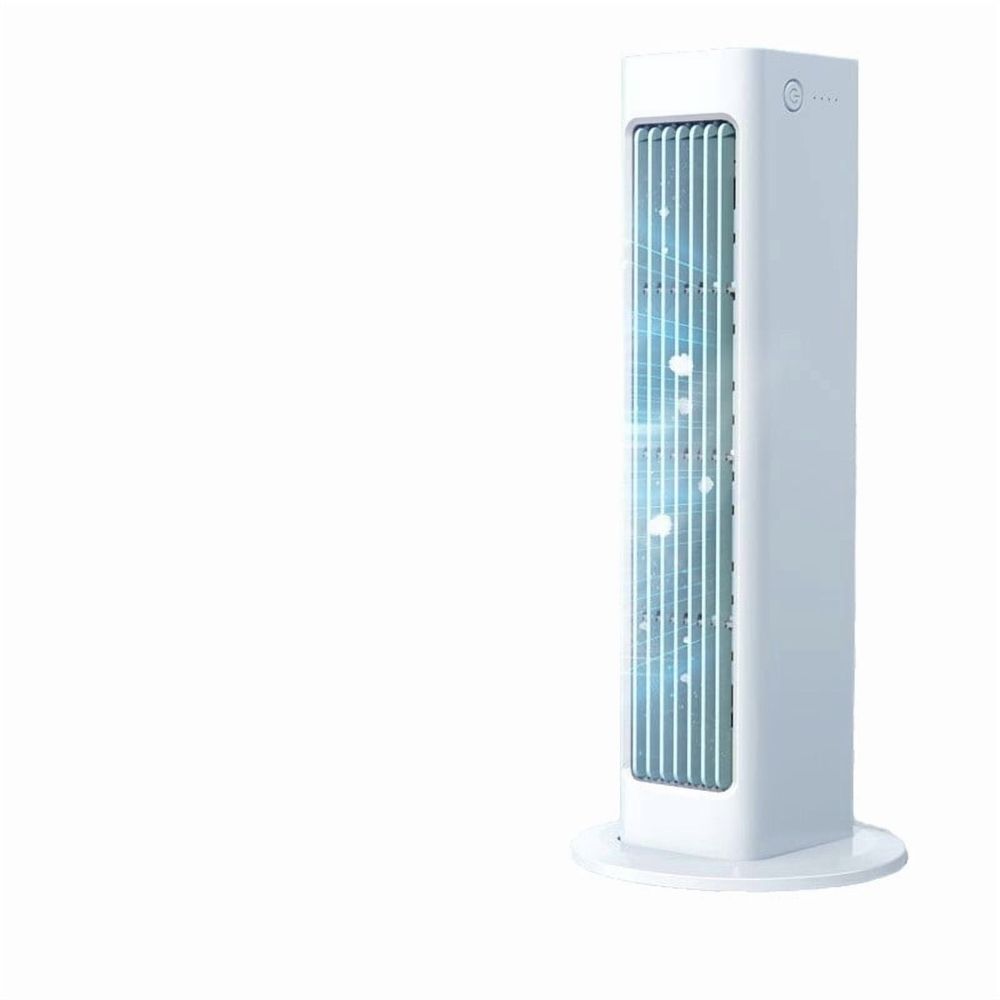 Mini Air Conditioner with USB-C - Rechargeable Bladeless Fan for Bedroom, Office, Dorm, Car, Evaporative Mini Air Conditioner