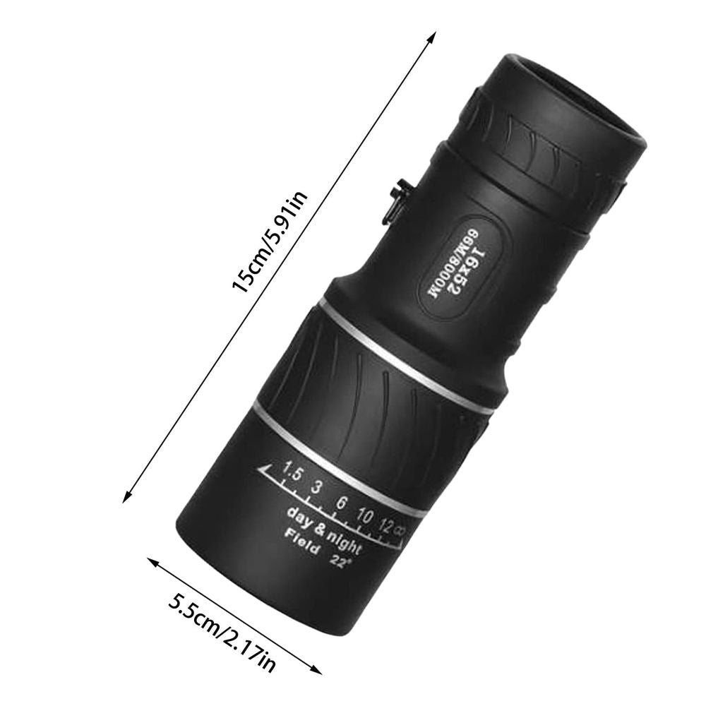 See The Unseen 16x52 Monocular Bifocal Optical Telescope For Long Range Binoculars 7x50 Binocular Neck Straps Binoculars for Deer Backyard Baseball 21  Binoculars Telescope Binoculars Compact