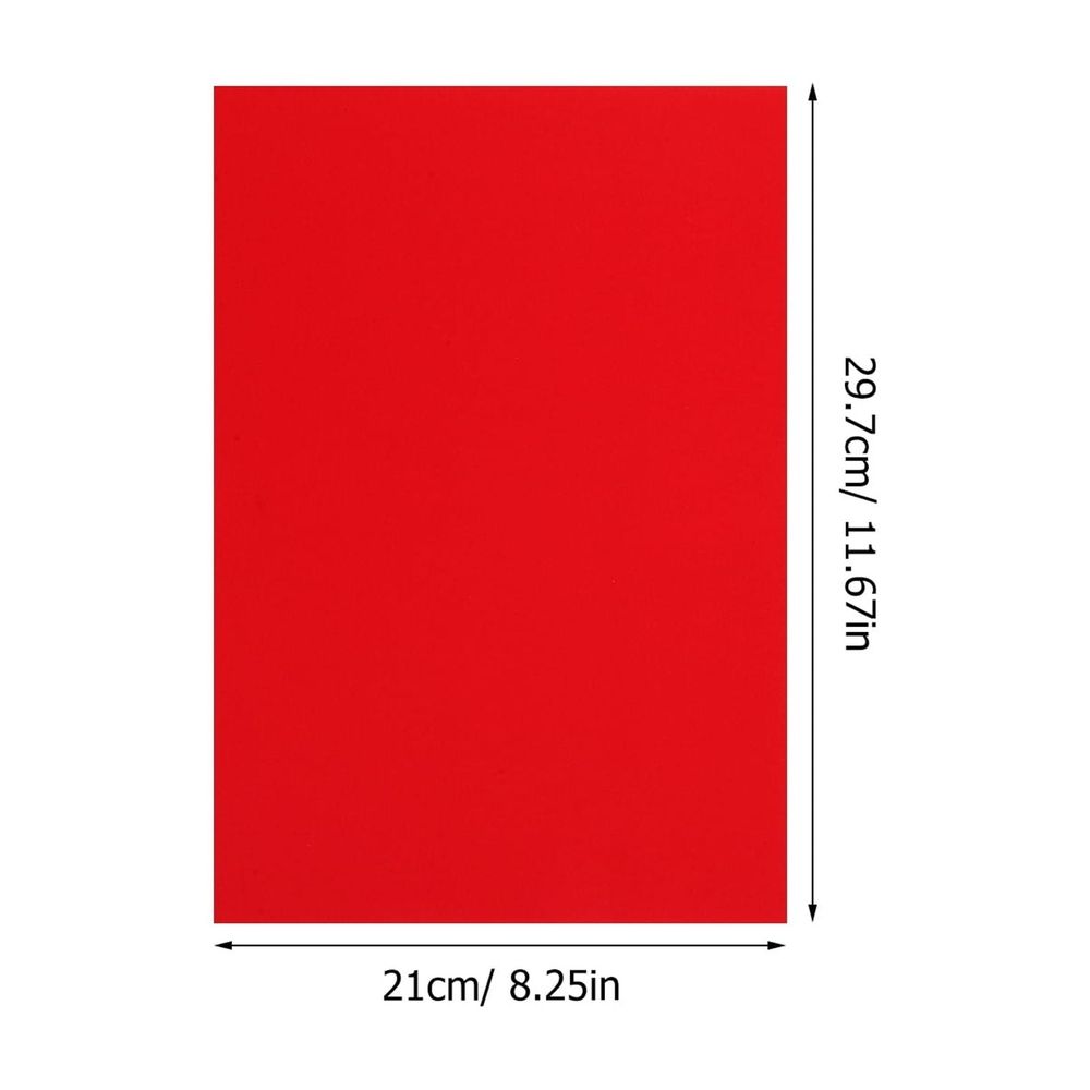 50 Sheets A4 Colored Cardstock Paper for Crafting, Card Making, Scrapbooking, Projects, and Decorations