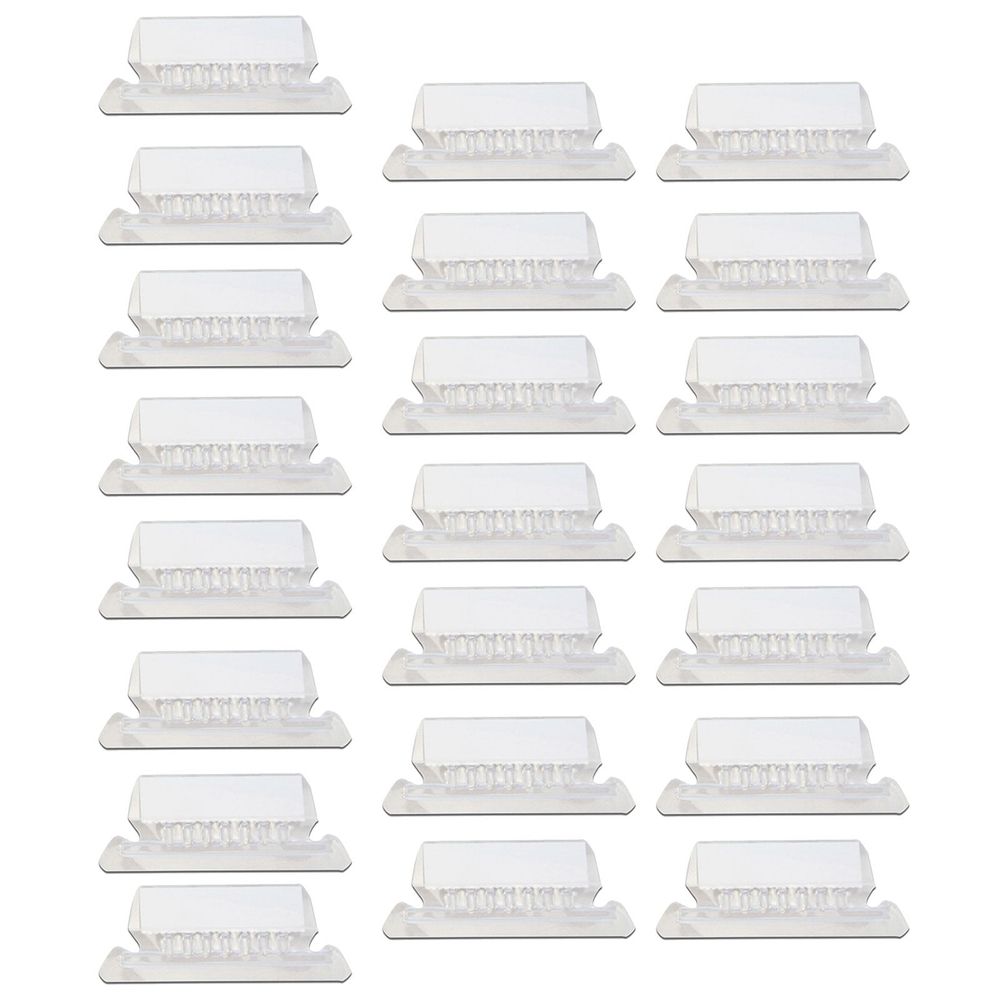 25Pcs Hanging File Folder Tabs,3.1'X1.2' Clear File Folder Tabs for Hanging Folders,Multi-Functional File Folder Labels Tabs for Office and Home Hanging File Folder,Quick Identification(Clear)