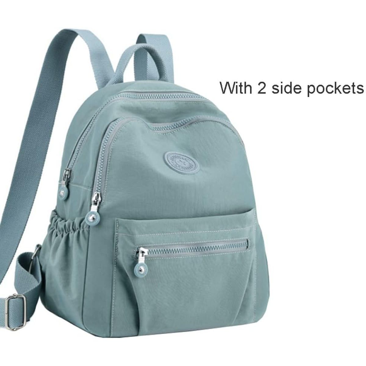 Mini Backpack Purse for Women Small Nylon Daypack for Ladies Lightweight Travel Bag Casual Shoulder Bag