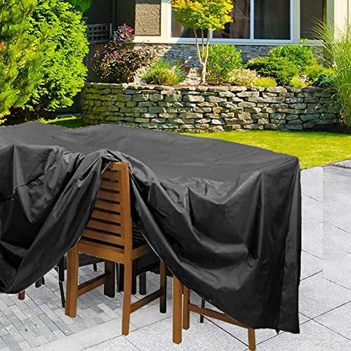 Waterproof Outdoor Dinner Protector Dust-Proof Table Desk Cover Furniture Covers with Storage Bags for Garden Outdoor Indoor