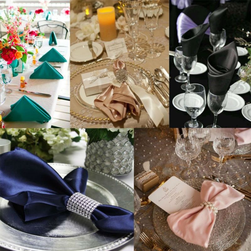 20 pcs Napkin Rings,Bling Napkin Rings Buckles for Table Decorations,Dinner,Wedding,Party,DIY Decoration