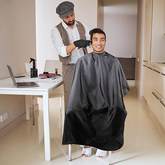 Hair cutting Capes,Salon Barber Capes with Snap Closure for Hair Stylist, Water-resistant & Antistatic